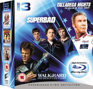 Blu-ray 3-Pack: Comedy (afbeelding kan afwijken van de daadwerkelijke Blu-ray hoes)