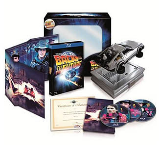 Blu-ray Back to the Future Trilogy + Delorean (afbeelding kan afwijken van de daadwerkelijke Blu-ray hoes)