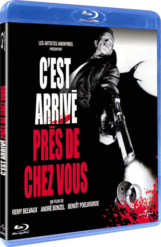 Blu-ray C'est arrivé près de chez vous (afbeelding kan afwijken van de daadwerkelijke Blu-ray hoes)