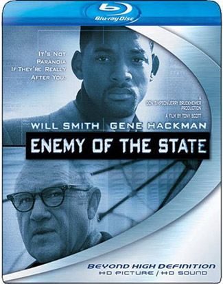 Blu-ray Enemy of the State (afbeelding kan afwijken van de daadwerkelijke Blu-ray hoes)