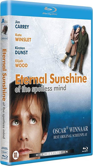 Blu-ray Eternal Sunshine of the Spotless Mind (afbeelding kan afwijken van de daadwerkelijke Blu-ray hoes)