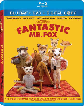 Blu-ray Fantastic Mr. Fox (afbeelding kan afwijken van de daadwerkelijke Blu-ray hoes)