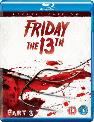 Blu-ray Friday the 13th Part 3 (afbeelding kan afwijken van de daadwerkelijke Blu-ray hoes)