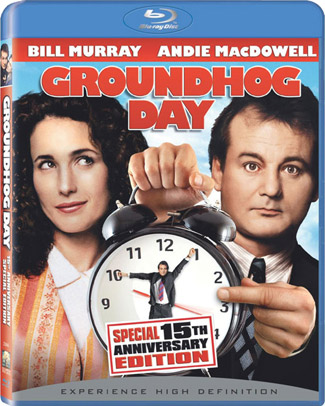 Blu-ray Groundhog Day (afbeelding kan afwijken van de daadwerkelijke Blu-ray hoes)