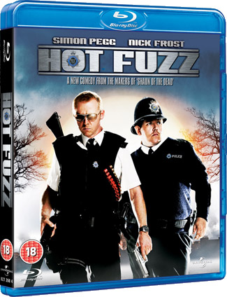 Blu-ray Hot Fuzz (afbeelding kan afwijken van de daadwerkelijke Blu-ray hoes)