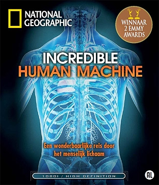 Blu-ray Incredible Human Machine (afbeelding kan afwijken van de daadwerkelijke Blu-ray hoes)