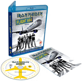 Blu-ray Iron Maiden: Flight 666 (afbeelding kan afwijken van de daadwerkelijke Blu-ray hoes)