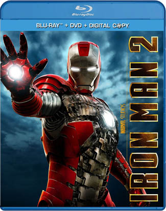 Blu-ray Iron Man 2 (afbeelding kan afwijken van de daadwerkelijke Blu-ray hoes)