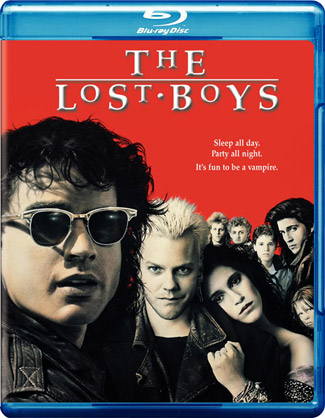 Blu-ray The Lost Boys (afbeelding kan afwijken van de daadwerkelijke Blu-ray hoes)