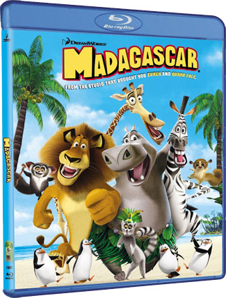 Blu-ray Madagascar (afbeelding kan afwijken van de daadwerkelijke Blu-ray hoes)