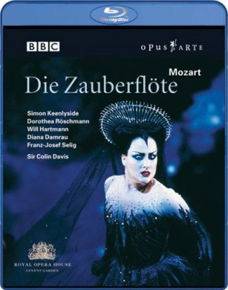 Blu-ray Mozart: Die Zauberflöte (afbeelding kan afwijken van de daadwerkelijke Blu-ray hoes)