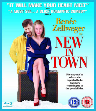 Blu-ray New In Town (afbeelding kan afwijken van de daadwerkelijke Blu-ray hoes)