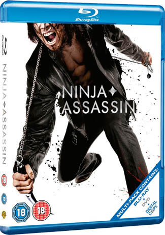 Blu-ray Ninja Assassin (afbeelding kan afwijken van de daadwerkelijke Blu-ray hoes)