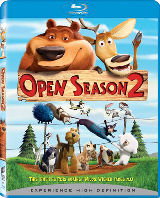 Blu-ray Open Season 2 (afbeelding kan afwijken van de daadwerkelijke Blu-ray hoes)