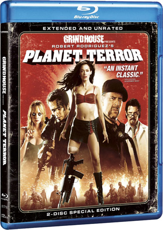 Blu-ray Planet Terror (afbeelding kan afwijken van de daadwerkelijke Blu-ray hoes)