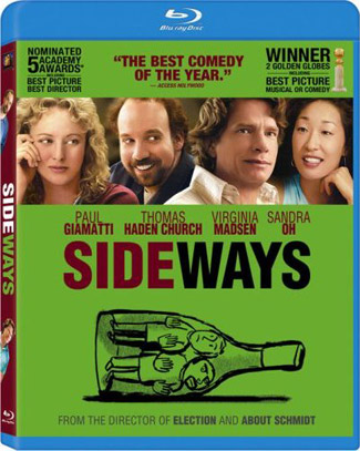 Blu-ray Sideways (afbeelding kan afwijken van de daadwerkelijke Blu-ray hoes)