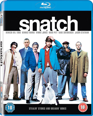 Blu-ray Snatch. (afbeelding kan afwijken van de daadwerkelijke Blu-ray hoes)