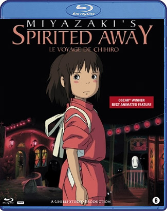 Blu-ray Spirited Away (afbeelding kan afwijken van de daadwerkelijke Blu-ray hoes)