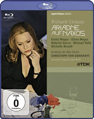 Blu-ray Strauss: Ariadne Auf Naxos (afbeelding kan afwijken van de daadwerkelijke Blu-ray hoes)