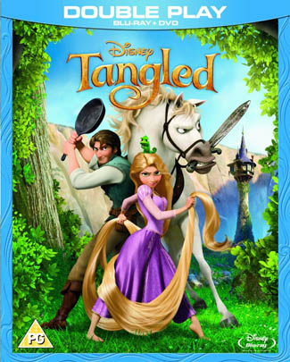 Blu-ray Tangled (afbeelding kan afwijken van de daadwerkelijke Blu-ray hoes)