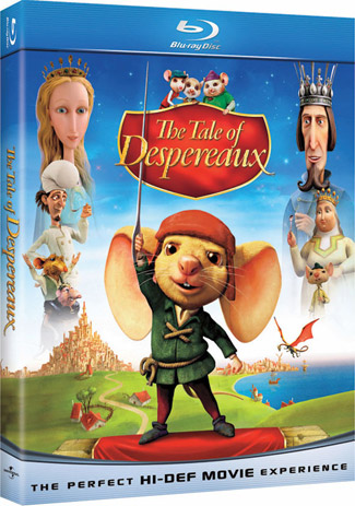 Blu-ray The Tale of Despereaux (afbeelding kan afwijken van de daadwerkelijke Blu-ray hoes)