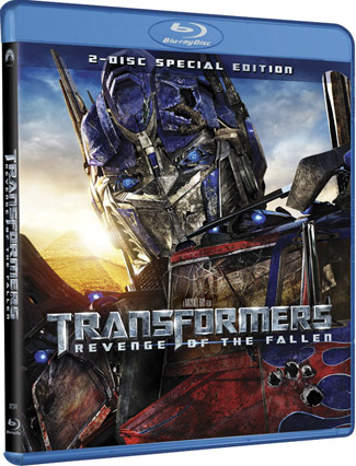 Blu-ray Transformers: Revenge of the Fallen (afbeelding kan afwijken van de daadwerkelijke Blu-ray hoes)