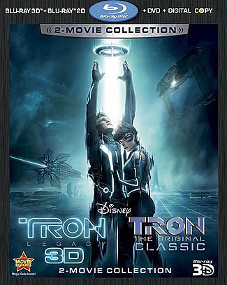 Blu-ray TRON 1 & 2 (afbeelding kan afwijken van de daadwerkelijke Blu-ray hoes)