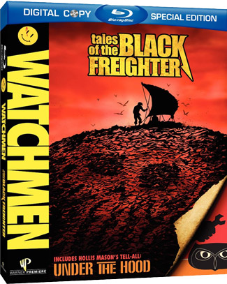 Blu-ray Watchmen: Tales of the Black Freighter (afbeelding kan afwijken van de daadwerkelijke Blu-ray hoes)